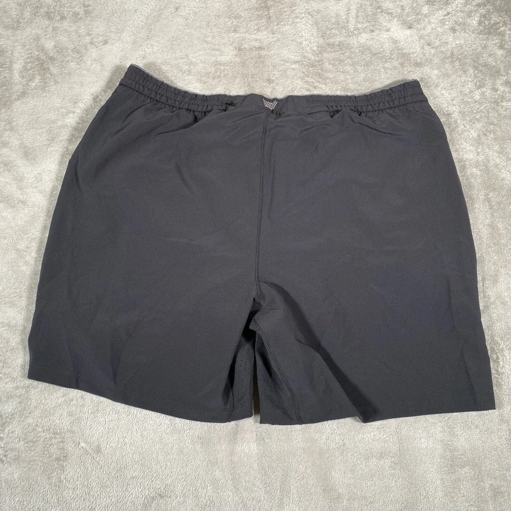 Mack Weldon Shorts Stealth Mens XL Black Polyester Spandex Active‎ Gym Running